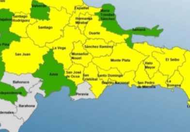 COE: 27 provincias y el DN bajo alerta por vaguada