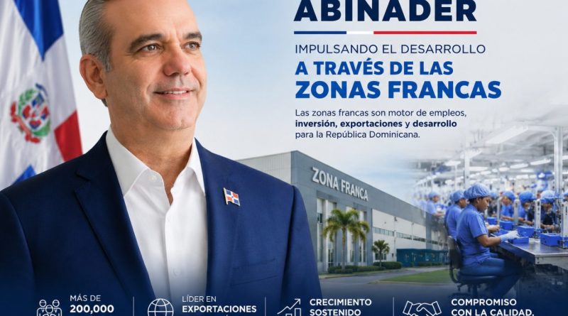 Abinader será orador congreso de zonas francas, en Panamá